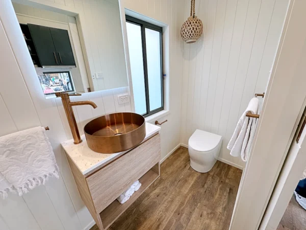 Ecoflo palisade waterless composting toilet 4