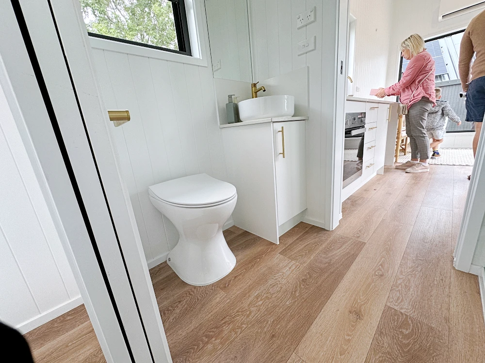 Ecoflo palisade waterless composting toilet 2