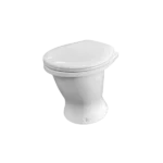 Ecoflo- polymarble pedestal composting toilet