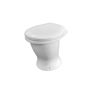Ecoflo- polymarble pedestal composting toilet