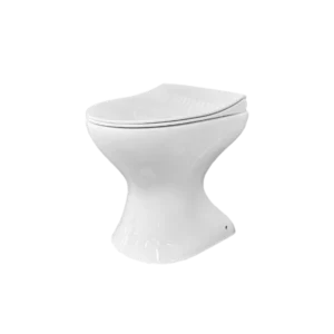 Ecoflo - porcelain pandora pedestal composting toilet