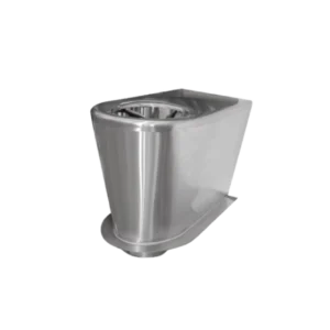 Ecoflo - stainless steel pedestal composting toilet