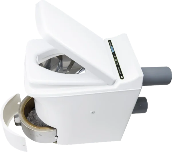 Ecoflo cinderella comfort incincerating toilet
