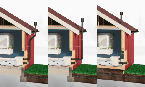 Ecoflo comfort installation options