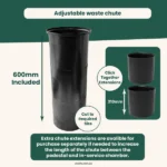 Nature Loo Alectura Premium Waste Chute